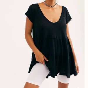 We the Free Sunshine In The Rain Oversize Raw Hem